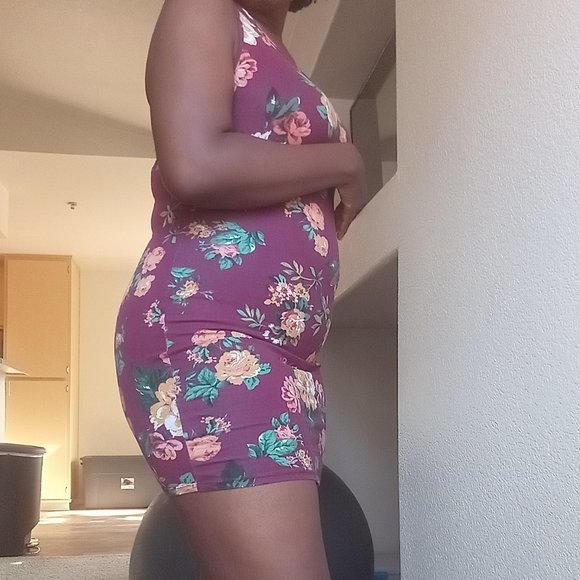 Floral mini dress - Picture 2 of 2